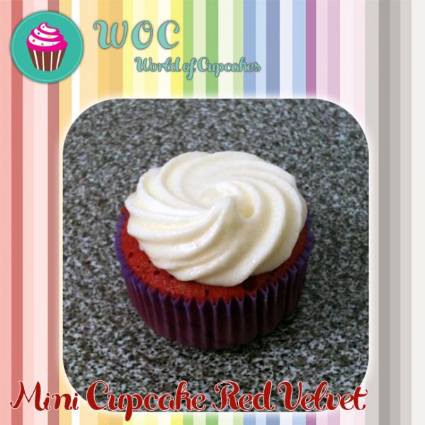 Mini-Cupcake Red Velvet